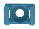 PANDUIT TM3S10-C96A Cable Tie Mount, Screw, 5.1 mm, Blue, Nylon 6.6 (Polyamide 6.6), 22 mm, 15.6 mm