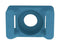 PANDUIT TM3S10-C96A Cable Tie Mount, Screw, 5.1 mm, Blue, Nylon 6.6 (Polyamide 6.6), 22 mm, 15.6 mm