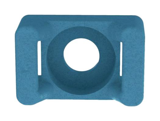 PANDUIT TM3S10-C96A Cable Tie Mount, Screw, 5.1 mm, Blue, Nylon 6.6 (Polyamide 6.6), 22 mm, 15.6 mm