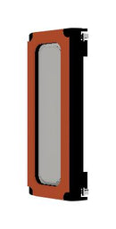 PUI AUDIO AR01532MS-SC15-WP-R Receiver, 300 Hz to 7 kHz, 32 ohm, 30 W, 108 dB, Oval with Rectangular Frame, Panel Mount