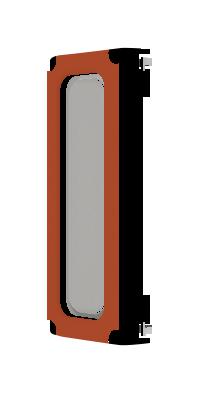 PUI AUDIO AR01532MS-SC15-WP-R Receiver, 300 Hz to 7 kHz, 32 ohm, 30 W, 108 dB, Oval with Rectangular Frame, Panel Mount