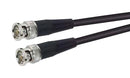 L-COM CC59A-15 RF / Coaxial Cable Assembly, BNC Plug to BNC Plug, RG59A/U, 75 ohm, 15 ft, 4.57 m, Black