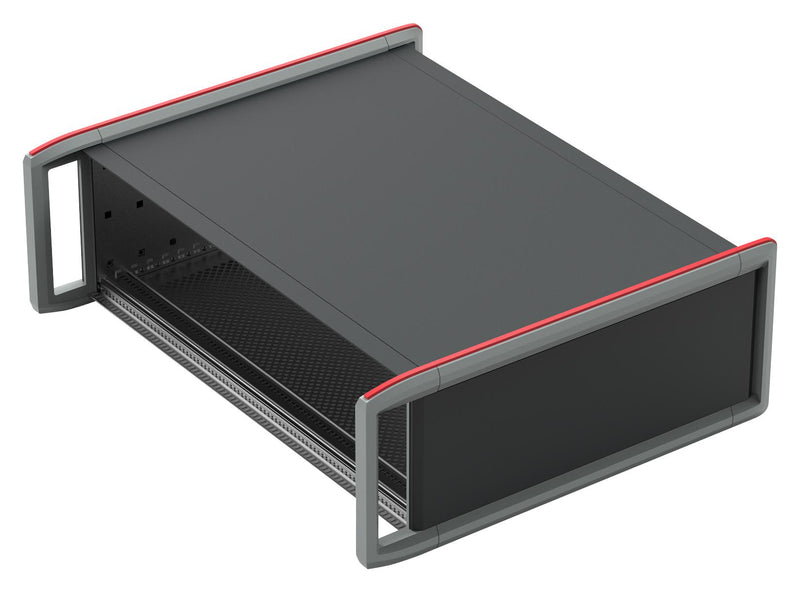 NVENT SCHROFF 24580-421 19" Case, 42HP, IP30, 4U, Aluminium, Desktop, 201 mm, 247.5 mm, 382 mm