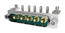 AMPHENOL COMMUNICATIONS SOLUTIONS DBV5W5P500H9KLF Combination Layout D Sub Connector, High Power Series, DB-5W5, Plug, 5 Contacts, 5 Power, Solder