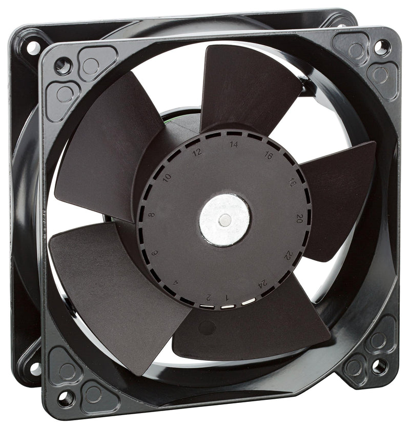 EBM-PAPST 4114NH4 AXIAL FAN, 119MM, 24VDC, 209CFM, 67DBA