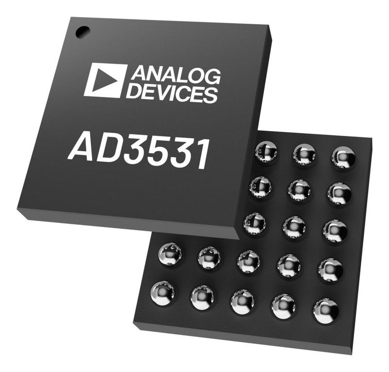 ANALOG DEVICES AD3531RBCBZ-RL7 Digital to Analogue Converter, 16 bit, 4 Wire, Microwire, QSPI, Serial, SPI, 2.7V to 5.5V, WLCSP
