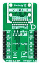 MIKROELEKTRONIKA MIKROE-6286 Add-On Board, Proximity 21 Click, MikroE mikroBUS Compatible Development Boards, 3.3V