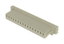 SAMTEC ISS1-16 Connector Housing, White Nylon, 1Row, MicroMate ISS1 Series, Receptacle, 16 Ways, 2.54 mm