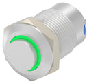 ALCOSWITCH - TE CONNECTIVITY AV1210E612R04 PB ANTI VANDAL SW, SPST-NO-DM, 0.1A/24V