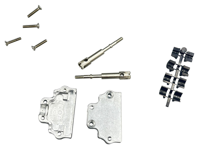 NORCOMP 966-015-030R121 D Sub Backshell, 15 Pos, 966 Series, DA, 180&deg;, Zinc Diecast Body