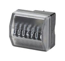 HENGSTLER 490003 Totalizing Counter, 6 Digit, 4 mm, Colibri 490 Series