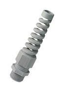 HYLEC 50011M16BS7035 Cable Gland, M16 x 1.5, 5 mm, 10 mm, Nylon (Polyamide), Light Grey, IP68
