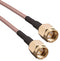 TE CONNECTIVITY CSE-SGAM-610-SGAM CBL ASSY, SMA PLUG-PLUG, 50 OHM, 24"