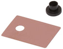 MULTICOMP PRO MK3306/TG Thermal Insulator, Silicone Rubber, 1.6 W/m.K, 6 kV, 0.23 mm, 10 ohm-cm