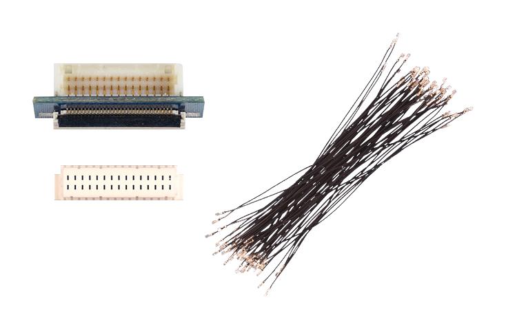 MIDAS DISPLAYS MDIB-30FP KIT FFC Connector to Crimp Wire Kit, 30 Way, SHDR?30V?S?B Receptacle
