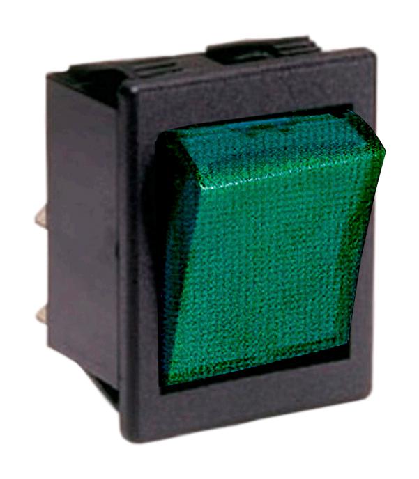 ARCOLECTRIC / BULGIN LIMITED C1553ALFAA ROCKER SW, DPST, 16A, 250VAC, PANEL