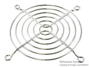 MULTICOMP PRO MC32712 Fan Finger Guard, Steel - Wire Form, 90mm Axial Fans, 82.5 mm, Bright Nickel Chrome