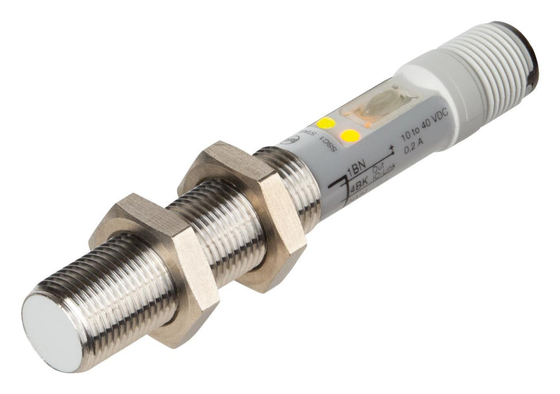 CARLO GAVAZZI CA12EAF04BPM1IO Capacitive Proximity Sensor, 4mm, Push Pull/NPN/PNP/SPST-NO/NC, 10 to 40VDC, CA12EAxxBPxxIO Series