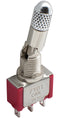 C&K COMPONENTS 7201TZQE TOGGLE SWITCH, DPDT, 5A, 120VAC, PANEL