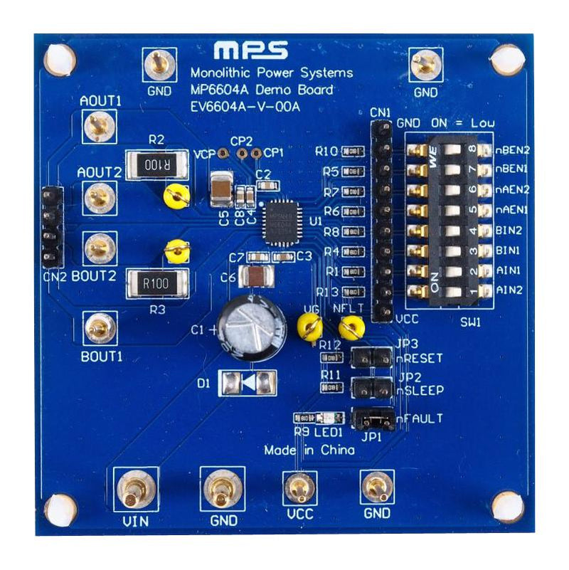 MONOLITHIC POWER SYSTEMS (MPS) EV6604A-V-00A Evaluation Board, MP6604AGV, Dual H-Bridge Motor Driver