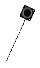 PUI AUDIO AS02704MS-N50-LW100-R Speaker, 300Hz to 20kHz, 4 ohm, 79dBA, 2.5W, Square, Panel Mount