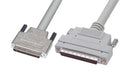 L-COM CA2060MM-3M Computer Cable, SCSI-5 Ultra CN68 Plug, D Subminiature Plug Half Pitch, 68 Positions, 9.8 ft, 3 m