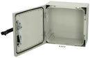 FIBOX ARCA 404021S NO MP Plastic Enclosure, Swing Handle, Multipurpose, Polycarbonate, 400 mm, 400 mm, 210 mm, IK10, IP66