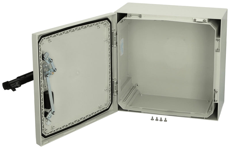 FIBOX ARCA 404021S NO MP Plastic Enclosure, Swing Handle, Multipurpose, Polycarbonate, 400 mm, 400 mm, 210 mm, IK10, IP66