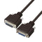 L-COM CSMNB15MF-1 Computer Cable, D Subminiature Plug, 15 Way, D Subminiature Socket, 15 Way, 1 ft, 304.8 mm, Black