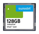 SWISSBIT SFCA128GH2AD4TO-I-LT-236-STD Flash Memory Card, CFast Card, 128 GB, 3.3 V, -40 &deg;C, 85 &deg;C, F-50 Series