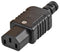 PRO ELEC HC.5 BLK IEC Power Connector, IEC-C13, IEC C13 Plug, 10 A, 250 V, Screw, Cable Mount