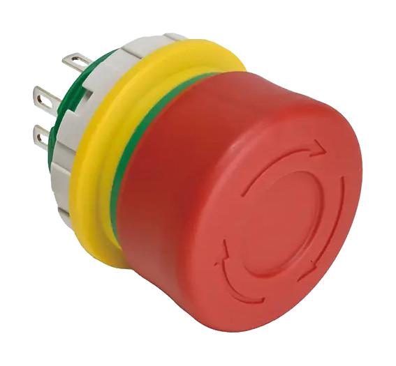 IDEC XW1E-BV3SG02TR E-STOP SWITCH, DPST-NC, 3A, 125VAC