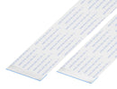 GCT (GLOBAL CONNECTOR TECHNOLOGY) 05-20-D-0101-A-4-06-4-T FFC / FPC Cable, 20 Core, 0.5 mm, Opposite Sided Contacts, 4 ", 101 mm, White