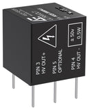 ULTRAVOLT / ADVANCED ENERGY AEQ5-300BP0.5 High Voltage DC/DC Converter, Proportional, Dual Output, Fixed, 500 mW, 833 &micro;A, Through Hole