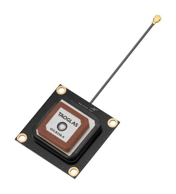 TAOGLAS AGVLB.25B.07.0060A RF Antenna, 1.593 to 1.61GHz, GPS/GNSS/Glonass/Galileo/BeiDou/IRNSS/LNA/QZSS/SBAS, 3.08dBi, 50 ohm