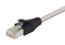 L-COM TRD695SZ-7 Ethernet Cable, Cat6, RJ45 Plug to RJ45 Plug, Light Grey, 2.1 m, 7 ft