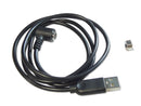 MULTICOMP PRO MP014790 Magnetic Connector Cable Assembly, 90&deg; Magnetic 2 Position Receptacle, USB Type A Plug, 4 A, 1 m