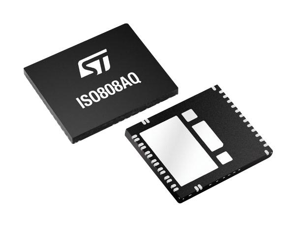 STMICROELECTRONICS ISO808AQTR-1 Power Load Distribution Switch, Active Low, 8 Outputs, 36V, 0.16 ohm, TFQFPN-EP-32