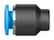 Festo QSC-6 QSC-6 Pneumatic Fitting Push-In Cap 14 bar 6 mm PBT (Polybutylene Terephthalate) QSC