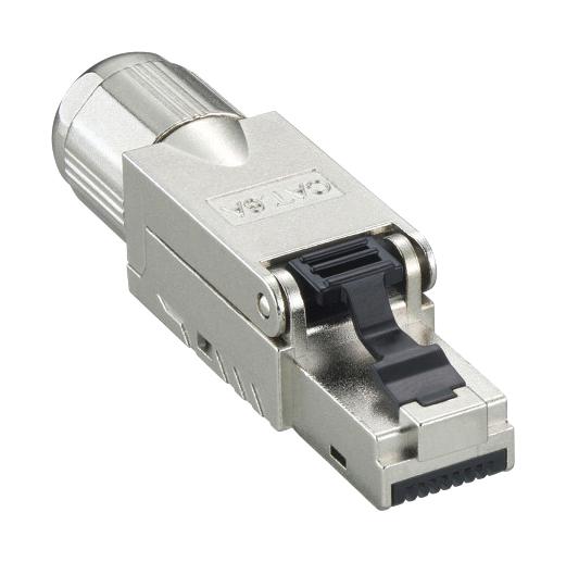 LUMBERG 2542 01 Modular Connector, RJ45 Plug, 1 x 1 (Port), 8P8C, Cat6a, Cable Mount