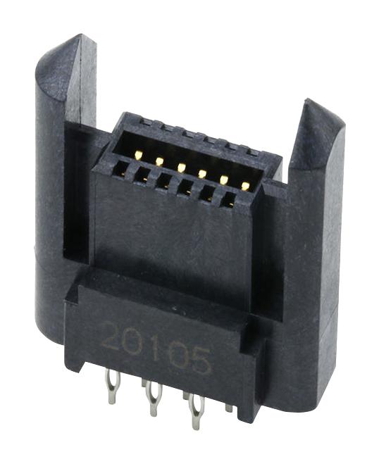 MOLEX 46113-0123 Rectangular Power Connector, 12 Contacts, LPH 46113 Series, PCB Mount, Press Fit, 1.27 mm