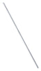 PATLITE POLE22-1000AN Mounting Pole, LR4/LR5/LR6/LR7 Series LED Signal Tower, N Type, Indoor, Aluminium, Silver, 1m