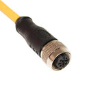 Mueller Electric C5C11M00.5 C5C11M00.5 M12 Cordset 5-POSITION Female STRAIGHT-OPEN END 22 AWG .5M 68AK2120 New
