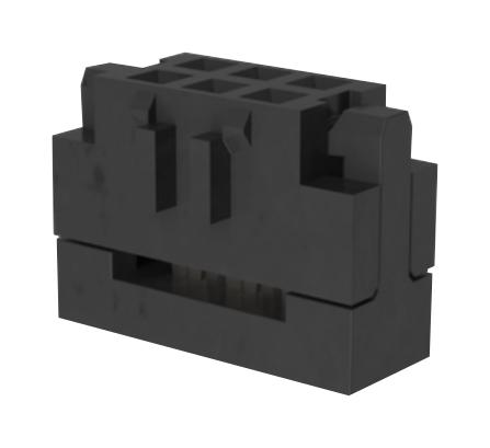 AMPHENOL COMMUNICATIONS SOLUTIONS 89361-108LF IDC Connector, IDC Receptacle, Female, 2 mm, 2 Row, 8 Contacts, Cable Mount