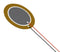 PUI AUDIO AB2065B-LW100-R Piezo Element, Bender, 6.5 kHz, 0.014 &micro;F, 20 mm Diameter, 0.42 mm Height, 500 ohm