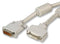 Videk 2218D-2 2218D-2 Audio / Video Cable Assembly DVI-I Plug DVI-D Socket 6.6 ft 2 m White
