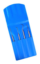 MENDA 35630 Probe Kit, Stainless Steel, Four Tools and Pouch