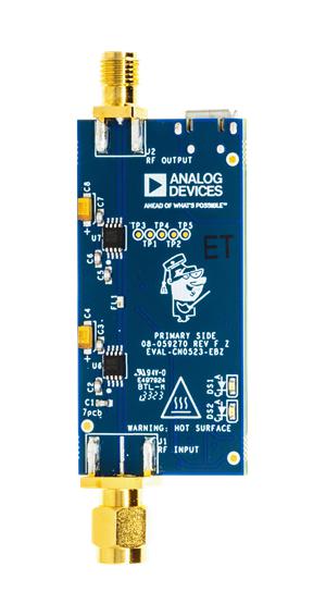 ANALOG DEVICES EVAL-CN0523-EBZ Circuit Evaluation Board, CN0523, HMC407, RF Power Amplifier