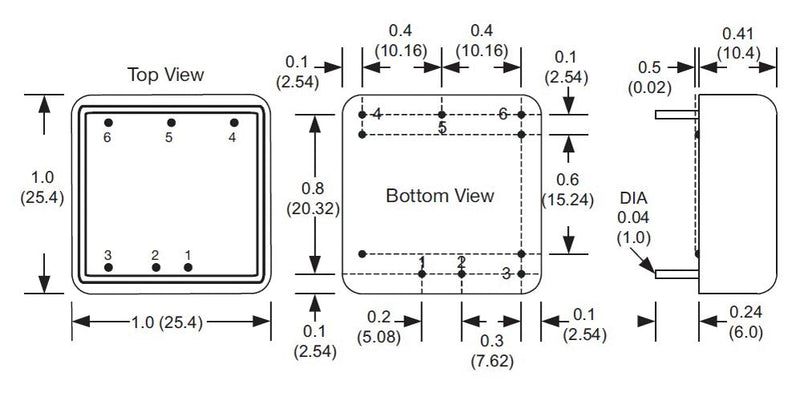 XP POWER JTK3024S15 Isolated Through Hole DC/DC Converter, ITE, DIP, 4:1, 30 W, 1 Output, 15 V