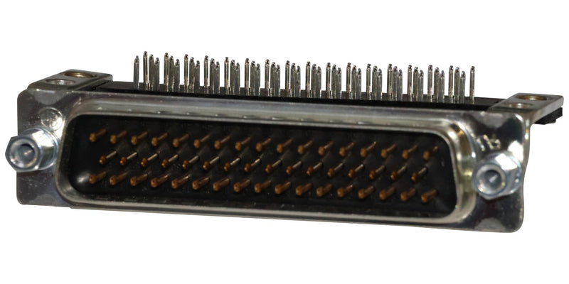 TE CONNECTIVITY 747497-4 D Sub Connector, Standard, Plug, HD-20 Series, 50 Contacts, DD, Solder